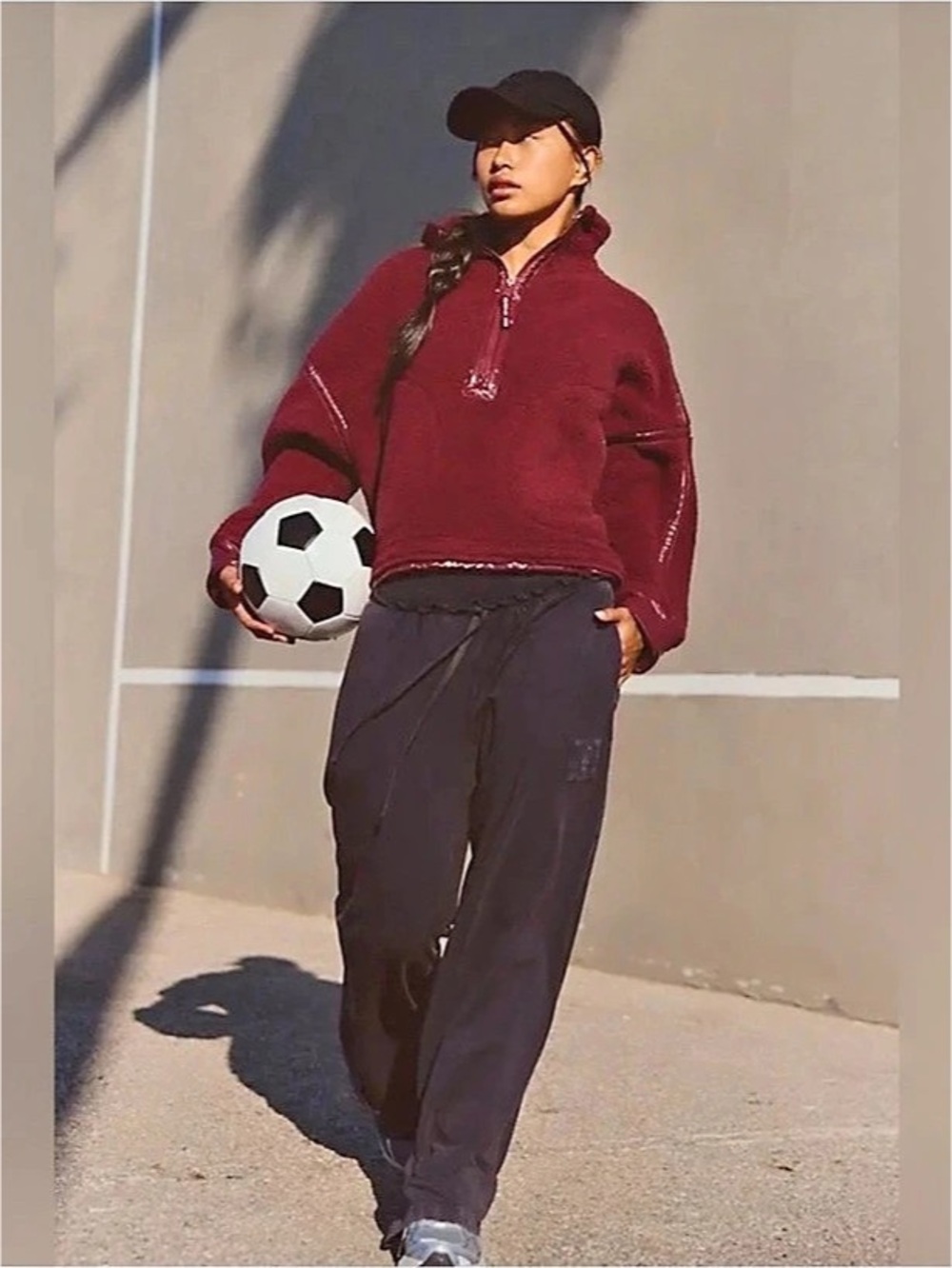 FP Movement mountain high shine in Burgundy